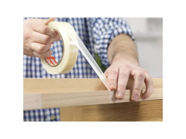 Tesa Pack Monofilamenttape 50mx50mm Transparant