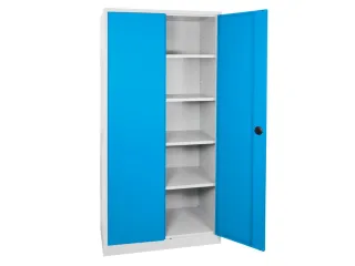 universele kast,HxBxD 1950x920x420mm,4xStalen bodem,duwstangsluiting - 2