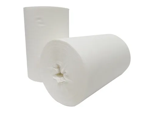 Mini Poetspapier 1-laags Cellulose Coreless 12 Rollen