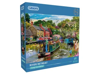 Puzzel Gibsons River Retreat 1000 stukjes - 1