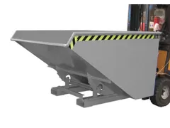 Kiepbak 1103x1070x1720mm 1.2m³ Afrolmechaniek Gelakt Ral7005