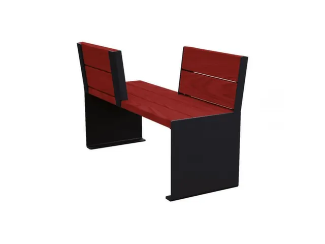 zitbank,B 1200mm,3latten,hout-zitting Mahonie,zitting H 450mm