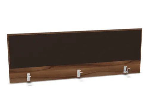 opzetpaneel bureau aanbouw achter NP-tiepolo nut BN2036-bruin 1600mm