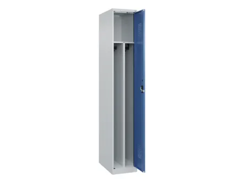 locker voor scheiding van kleding,HxBxD 1850x300x500mm,1vak