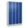 Z-garderobekast,HxBxD 1950x1200x500mm,vak B 150/300mm,cil.-slot,voeten