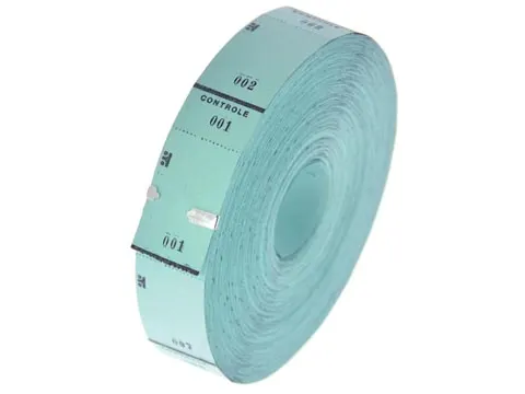 Ticketrol, 1000 tickets, blauw