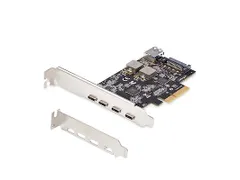 5-Poorts USB PCIe Kaart 10GBPS