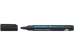 Permanent marker Schneider Maxx 133 schuin 1-4mm zwart