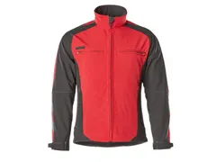 Mascot Dresden softshell, rood/zwart, maat 4XL, per stuk