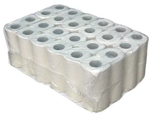 Toiletpapier Cleaninq 2-laags extra wit 200vel 48 rollen