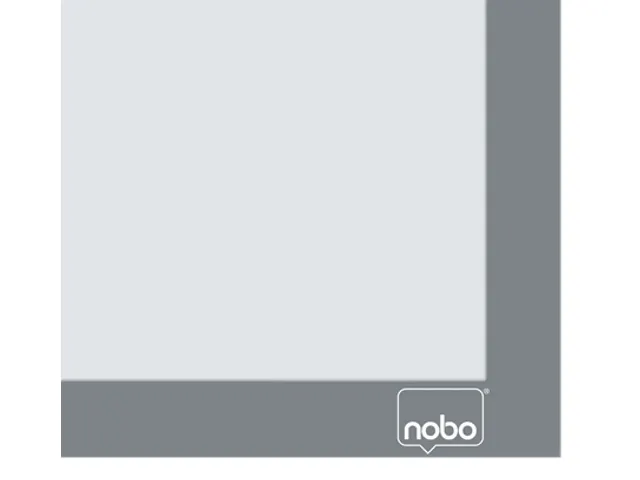 Infokader Nobo zelfklevend A4 zilver 2 stuks