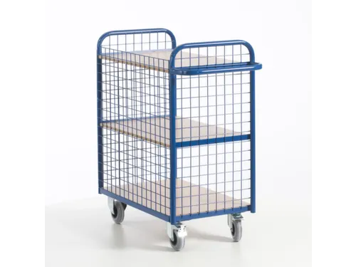 Dossierwagen Draagvermogen 150kg 1070x 980x 500mm Ral 5010