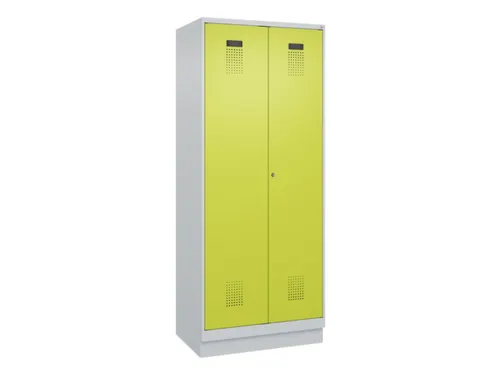 locker voor scheiding van kleding,HxBxD 1950x800x500mm,2vak