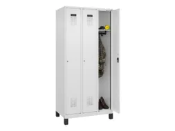 locker,HxBxD 1950x900x500mm,3vak,vak B 300mm,cil.-slot,voeten