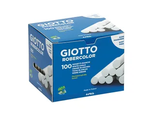 Schoolbordkrijt Giotto doos à 100 stuks wit - 1