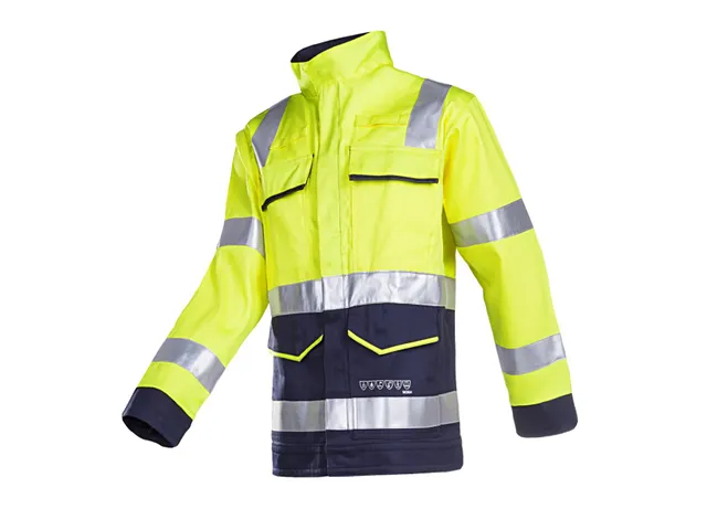 Blouson Sioen 010V Millau jaune fluo/ bleu marine Taille 48