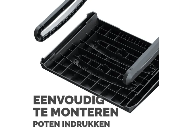 Voetensteun Fellowes Breyta zwart