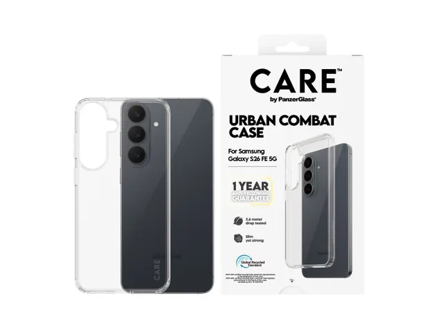 PanzerGlass CARE by Urban Combat Case Transparent Samsung Galaxy
