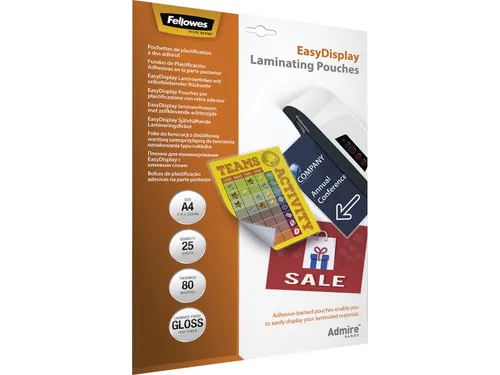 Admire lamineerhoes EasyDisplay 80 A4 25 stuks