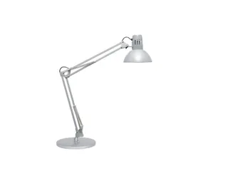 Bureaulamp MAUL Study voet excl.LED lamp E27 zilver - 2
