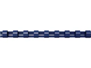Fellowes Bindruggen, Pak Van 100 Stuks, 6mm, Blauw - 2