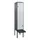 Z-garderobekast,HxBxD 2120x400x815mm,2vak,vak B 400mm,draaigrendel