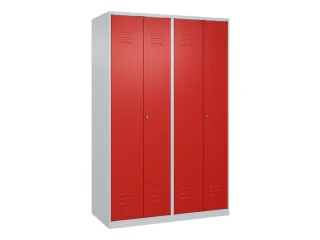 PBM-locker,HxBxD 1850x1200x500mm,4vak,vak B 300mm,cil.-slot - 1