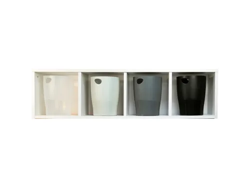 Papiermand Ecobin 15 Liter Grijs