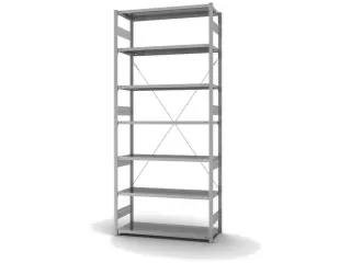 systeemstelling,grondveld,HxBxD 3000x1360x535mm,vakl. 330kg - 2