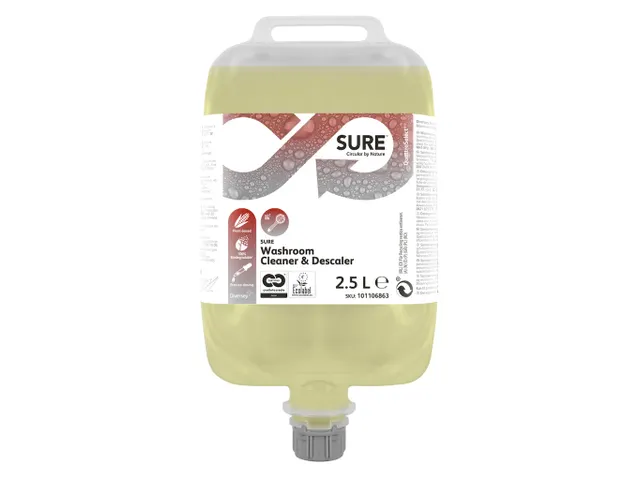 SURE Washroom Cleaner & Descaler QS 2x2.5 Liter Sanitairreiniger