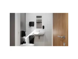 Handdoekdispenser Katrin 88966 klein zwart - 3