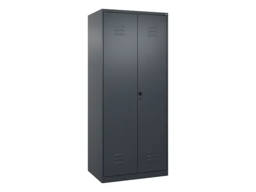 PBM-locker,HxBxD 1850x800x500mm,2vak,vak B 400mm,draaigrendel