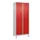 locker,HxBxD 1950x800x500mm,2vak,vak B 400mm,draaigrendel,voeten