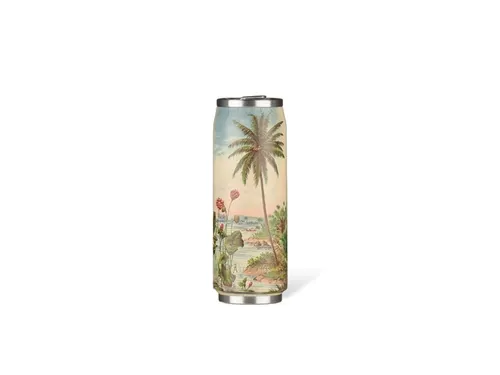 Thermosbeker Les Artistes Paris blik 500ml Beach met rietje