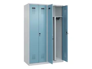 PBM-locker,HxBxD 1850x1200x500mm,4vak,vak B 300mm,draaigrendel - 1