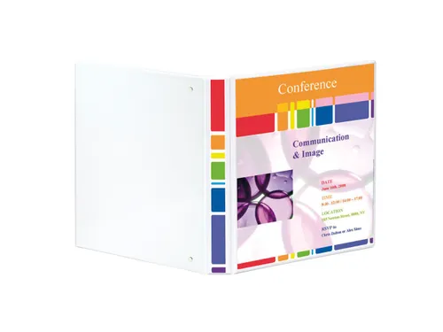 Ringmap Pp Personaliseerbaar Kreacover 4D-Ringen 30mm A4 Maxi Wit