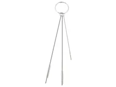 Hygiene 5362-5 pijpenborstelset wit zacht (ring Ø2mm, Ø5mm, Ø6mm)