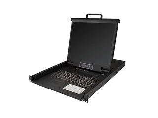 8-Port KVM Console 19 inch LCD Rack 1U USB VGA - 1