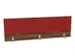 panneau de rehausse,p. table de bureau,NP-noyer Tiepolo,BN4011-rouge