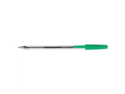 Balpen Met Dop Medium Punt 1.0mm Groen