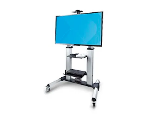 Verrijdbare TV standaard op wielen 60-100inch Flat Screens tot 100kg