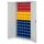 kast met sleufplaat m. bakken,HxBxD 1950x1000x410mm,72bakken PE