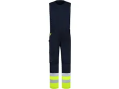 Tricorp 753008 bodybroek, fluo geel/inktblauw, maat 66, per stuk