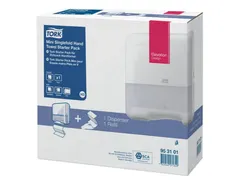 Tork Singlefold Handdoek Mini Dispenser Starterpack