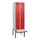 Dubbeldekse dekenkist,HxBxD 2120x600x815mm,2x2vak.,vak B 300mm