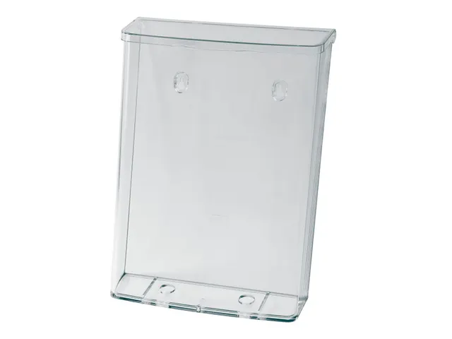 Folderhouder Sigel wandmodel A4 transparant acryl voor buiten