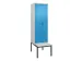 locker voor scheiding van kleding,HxBxD 2120x600x815mm,2vak