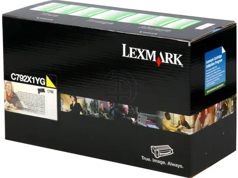 Tonercartridge Lexmark C 792 x 1 yg Retourprogramma Geel