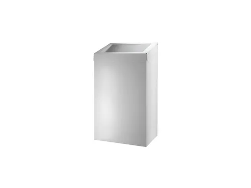 Afvalbak 50 Liter Gesloten Wit