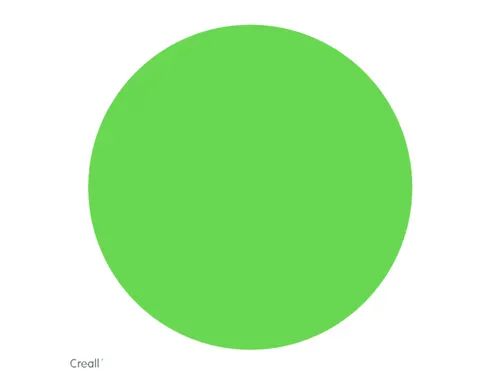 Plakkaatverf Creall fluor groen 250ml